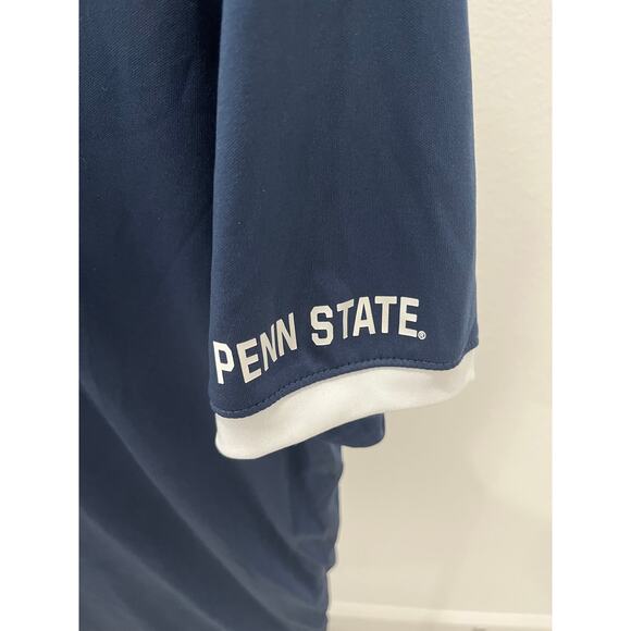 Colosseum Men's XL Penn State Nittany Lions Navy Polo Chest Logo Polo Shirt - Picture 3 of 5